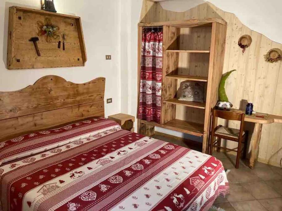 Chalet Rustico Bertolini Per Gruppi! Villa Vermiglio Bagian luar foto