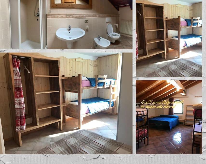Chalet Rustico Bertolini Per Gruppi! Villa Vermiglio Bagian luar foto
